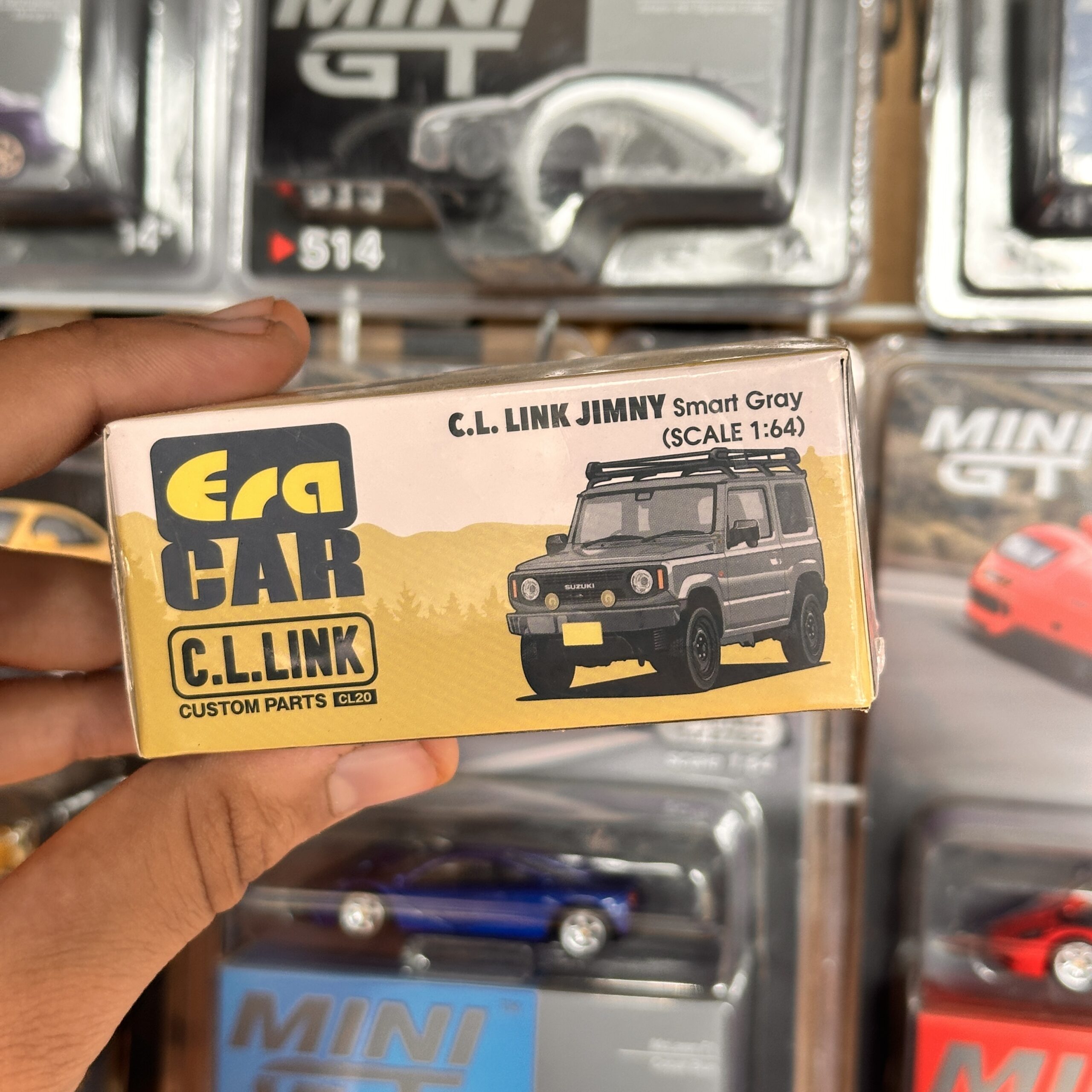 Era Car CL Link Jimny Gray 1:64